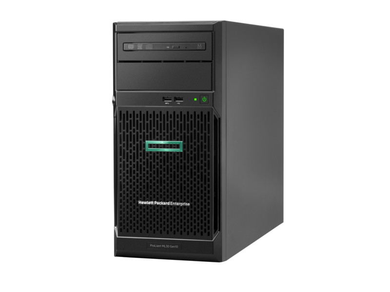 Сервер HPE ML30 Gen10 P16930-421, E-2224 16GB-U S100i 8SFF 1x500W RPS