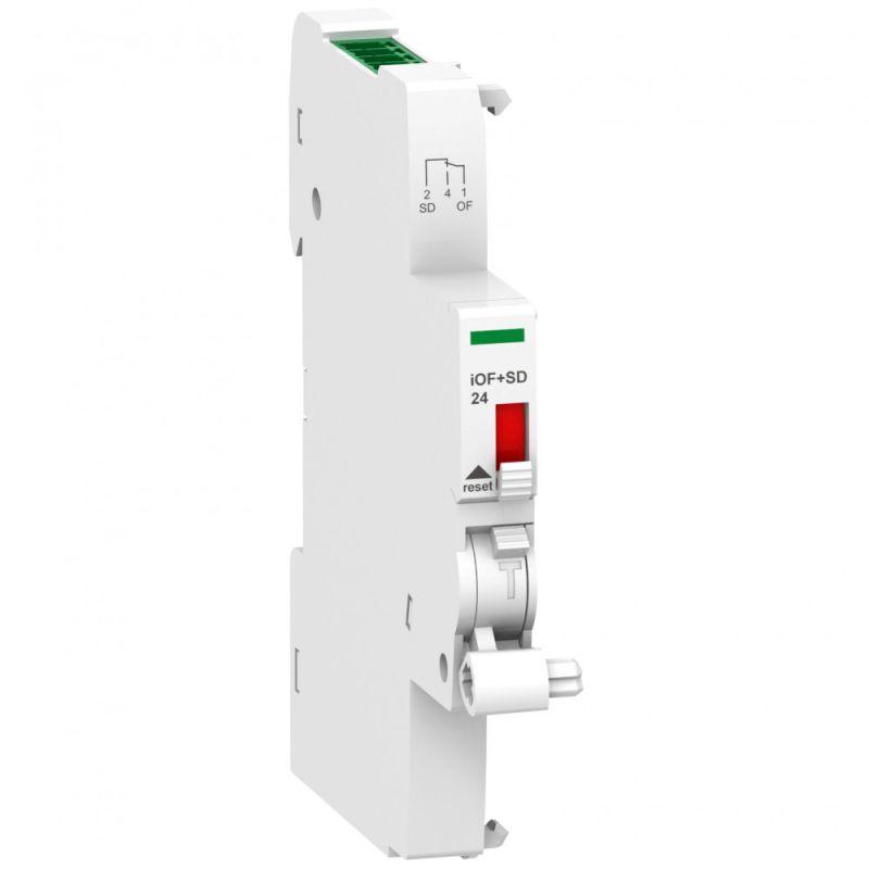 Дополнительное устройство сигнализации Schneider Electric Acti9 iOF + SD24 (Ti24) A9A26897, для iC60, iID, ARA, RCA