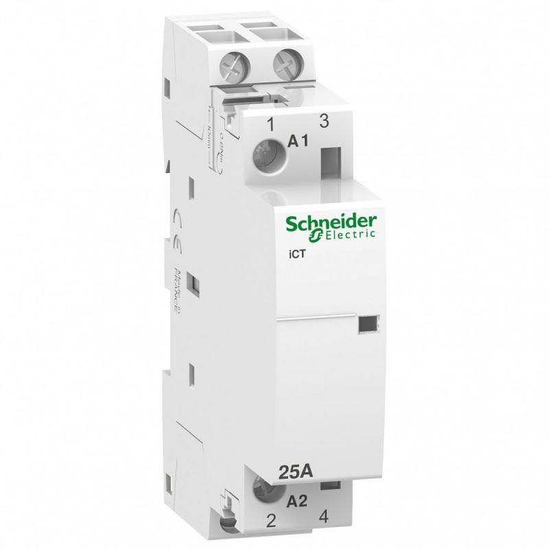 Контактор Schneider Electric Acti9 iCT25A 2НО, 24В AC 50Гц A9C20132