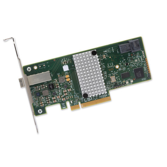 Адаптер HBA LSI SAS 8P 9300-4I4E SGL PCIE 8P
