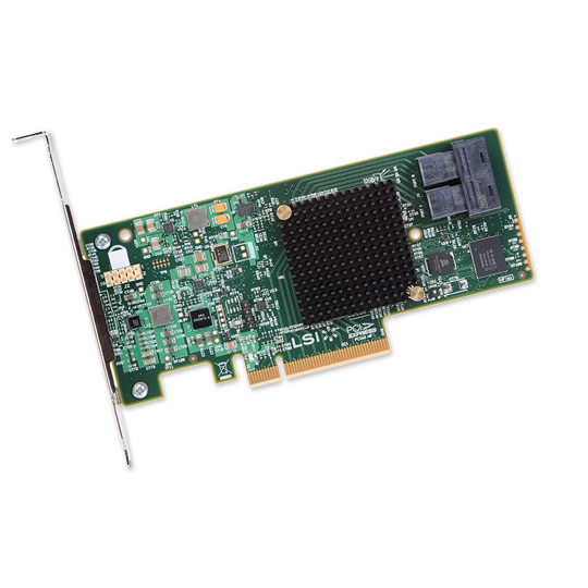 Адаптер HBA LSI SAS 8P 9300-8I SGL PCIE 8P