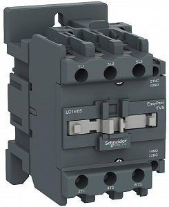 Контактор Schneider Electric EasyPact TVS 65А 3П, 1НО+1НЗ, 220В AC LC1E65M5
