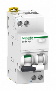 Дифференциальный автоматический выключатель Schneider Electric Acti9 iDPN Vigi 1П+N 20А 30мА, тип A, 6кА, C A9D32620