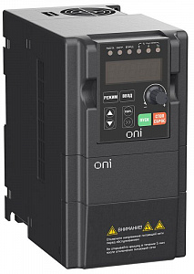 Частотный преобразователь ONI A150 380В, 3Ф, 0.75кВт A150-33-075HT