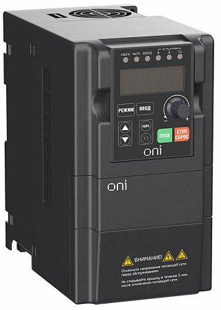 Частотный преобразователь ONI A150 380В, 3Ф, 0.75кВт