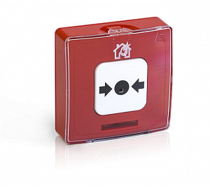 Извещатель пожарный Рубеж ручной электроконтактный адресный с встроенным изолятором короткого замыкания ИПР 513-11 ИКЗ-А-R3 Rbz-301159
