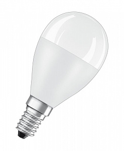 Лампа светодиодная LED Value LVCLP75 10SW/865 10Вт шар матовая E14 230В 10х1 RU OSRAM 4058075579774 4058075579774