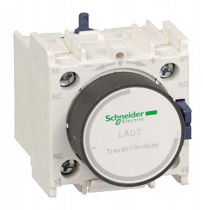 Приставка времени Schneider Electric TeSys D 0.1-3с задержка отключения LADR0