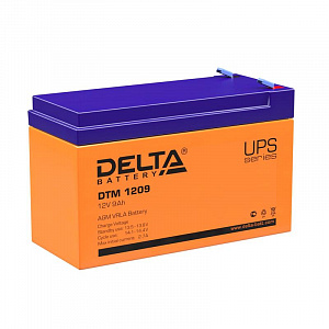 Аккумулятор Delta UPS 12В 9Ач DTM 1209