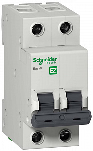 Автоматический выключатель Schneider Electric Easy9 32А 2п B, 4.5кА EZ9F14232