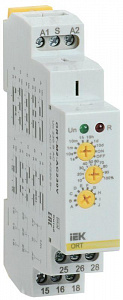 Реле времени многофункциональное IEK ORT 2 контакта 230В AC ORT-M2-AC230V