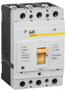 Автоматический выключатель IEK ВА44-37 3П 315А 35кА SVA4410-3-0315-35