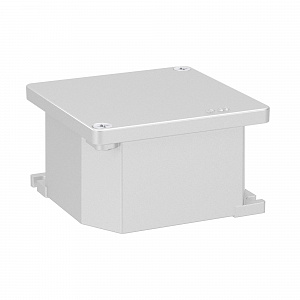 Коробка ответвительная DKC Cosmec 90х90х53 мм алюминиевая окрашенная RAL9006, IP66/IP67 65300