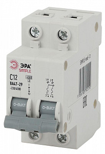 Автоматический выключатель ЭРА ВА 47-29 SIMPLE 16А 2п C, 4.5кА Б0039229