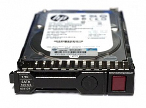 Жесткий диск HPE 500GB SATA 7.2K 2.5" 6G, SC, Hot Plug, Midline 655708-B21