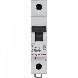 Автоматический выключатель Legrand RX3 16А 1п 4.5кА, C 419664