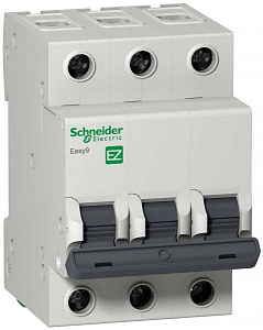 Автоматический выключатель Schneider Electric Easy9 40А 3п 4.5кА, C EZ9F34340
