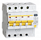 Дифференциальный автоматический выключатель IEK АД14 4П 40А 300мА, тип AC, 4.5кА, C