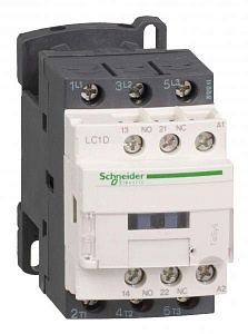Контактор Schneider Electric TeSys D 12А 3П, 1НО+1Н3, 220В AC LC1D12M7