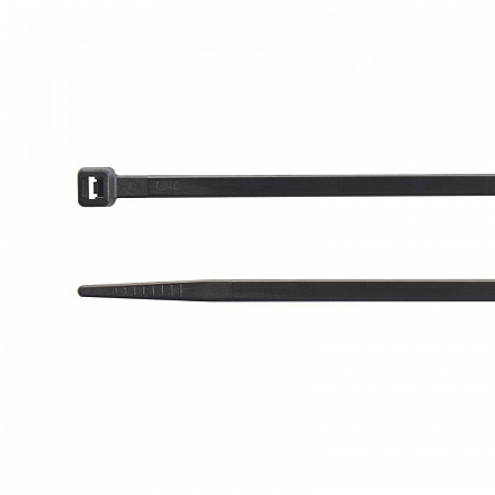 Хомут кабельный BM 7.6х290 полиамид черный устойчивый к УФ, 100 шт/уп.