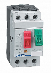 Автоматический выключатель защиты двигателя CHINT NS2-25 20-25А 495085