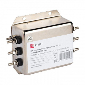ЭМС-фильтр EKF для преобразователя частоты 2.2-4.0кВт vector-emi-4R0