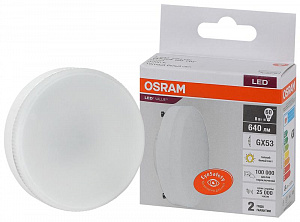 Лампа светодиодная OSRAM LED Value LVGX5360 8SW/830 8Вт GX53 230В 10х1 4058075582248