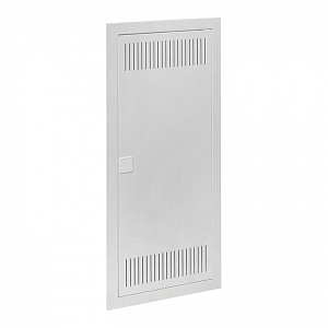 Дверь для щита EKF PROxima Nova 4 габарит IP40 перфорированная металлическая nv-door-pm-4