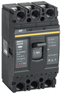 Автоматический выключатель IEK ВА88-37 MASTER 3П 400А 35кА SVA40-3-0400-02
