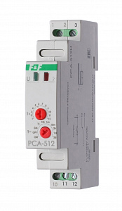 Реле времени Евроавтоматика ФиФ PCA-512U 12-264В AC/DC, 8А, 1NO/NC, задержка на отключение EA02.001.002