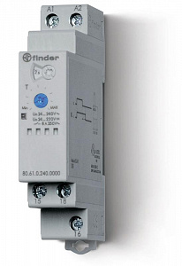 Таймер Finder модульный 1-функциональный (BI) 24-240В AC/DC 1CO 8А 806102400000