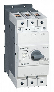 Автоматический выключатель защиты двигателя Legrand MPX3 50А 100кА T100H 417375