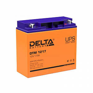 Аккумулятор Delta UPS 12В 17Ач DTM 1217