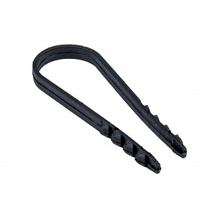 Дюбель-хомут EKF d19-25мм для круглого кабеля черный, 50 шт/уп. plc-ncs50-19x25b