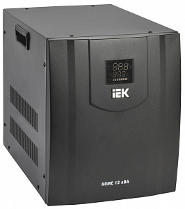 Стабилизатор напряжения IEK HOME СНР 1-0-12кВА электроный IVS20-1-12000