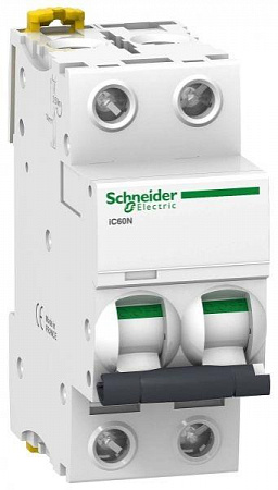 Автоматический выключатель Schneider Electric Acti 9 iC60N 32А 2п 6кА, C