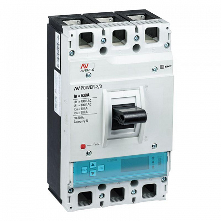Автоматический выключатель EKF Averes 3п 630А 50кА AV POWER-3/3 ETU6.2