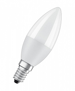 Лампа светодиодная LED Value LVCLB75 10SW/840 10Вт свеча матовая E14 230В 10х1 RU OSRAM 4058075579187 4058075579187