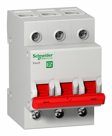 Выключатель нагрузки Schneider Electric Easy9 40А 3П 400В, модульный