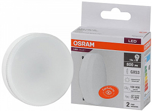 Лампа светодиодная OSRAM LED Value LVGX5375 10SW/840 10Вт GX53 230В 10х1 4058075582095