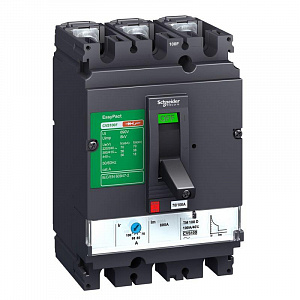 Автоматический выключатель Schneider Electric EasyPact CVS 100B 25кА, 3P, TM100D LV510307