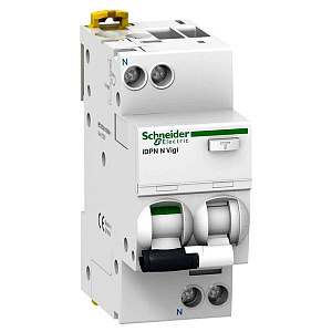 Дифференциальный автоматический выключатель Schneider Electric Acti9 iDPN N Vigi 1П+N 16А 30мА, тип AC, 6кА, C A9D31616
